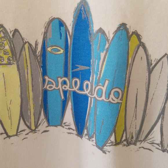 Speedo Tank Top with Surf Board Design Size XL - Picture 3 of 6